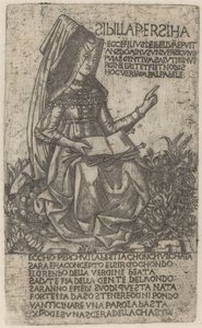 perska sybilla autorstwa after Baccio Baldini