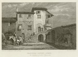Klasztor franciszkanów, Ateny, rezydencja Lorda Byrona, 1811