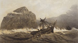 Bass Rock (chromolitho)