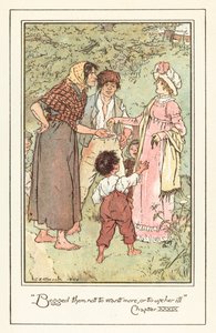 Ilustracja do Jane Austens Emma autorstwa after Charles Edmund Brock