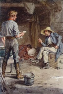 Ilustracja dla Martina Chuzzlewita autorstwa after Charles Edmund Brock