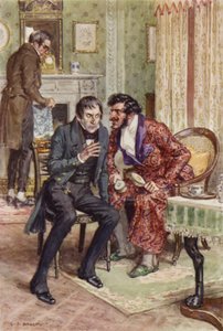 Ilustracja dla Martina Chuzzlewita autorstwa after Charles Edmund Brock