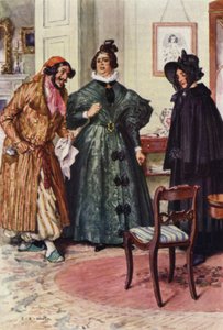 Ilustracja do Mikołaja Nickleby autorstwa after Charles Edmund Brock