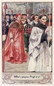 Jaki to pompatyczny Kapłan! autorstwa after Charles Edmund Brock