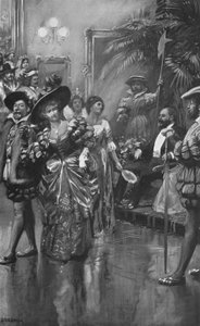 Bal przebierańców Królewskiego Instytutu Malarzy Farbami Wodnymi, 19 maja 1885 r.