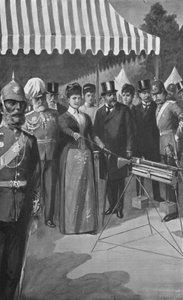 Księżniczka Walii oddała pierwszy strzał w Bisley, 12 lipca 1890 r