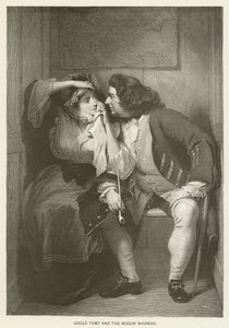 Wujek Toby i wdowa Wadman autorstwa after Charles Robert Leslie