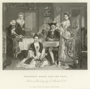 Przygotowanie Mojżesza na jarmark autorstwa after Daniel Maclise