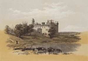 Pałac Linlithgow (chromolitho)