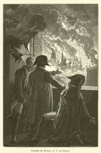 Moskiewski ogień, P P Segur autorstwa after Emile Antoine Bayard