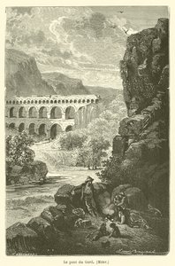 Pont du Gard, Mery autorstwa after Emile Antoine Bayard
