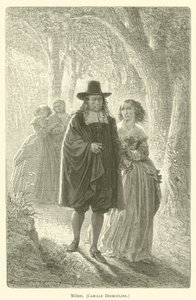 Milton, Camille Desmoulins autorstwa after Emile Antoine Bayard