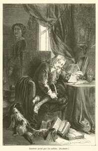 Scarron namalowany przez siebie, Scarron autorstwa after Emile Antoine Bayard