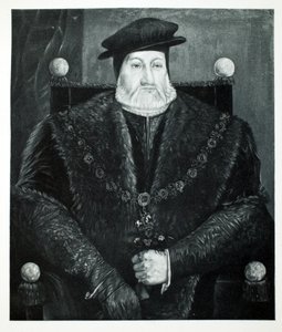 Charles Brandon, książę Suffolk, ok. 1544, wyd. 1902 (kolotyp) autorstwa after English School