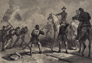 Marsz Shermana do morza autorstwa after Felix Octavius Carr Darley