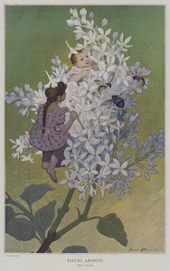 Fleures Animees. Les Lilas. (Animowane kwiaty: bzy)
