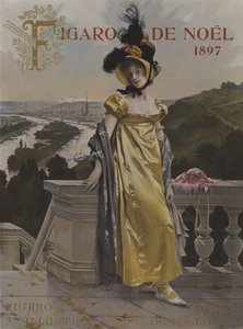 Viendra-t-il? (Przyjdzie?). Okładka Le Figaro Illustre, grudzień 1897