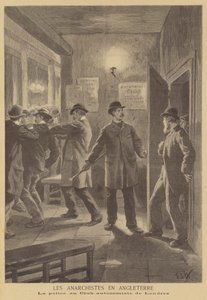 Anarchiści w Anglii autorstwa after Frederic Theodore Lix