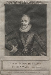Henryk IV, król Francji autorstwa after Gabriel de Saint Aubin
