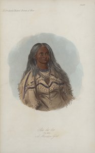 Sha-ko-ka, Mennica, Mandan Girl (akwatinta)