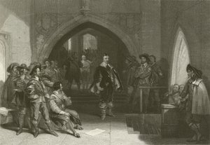 Aresztowanie Strafforda autorstwa after George Cattermole