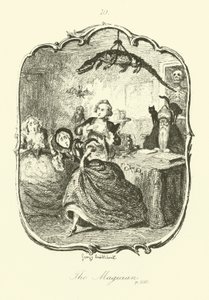 Ilustracja do Peregrine Pickle autorstwa Tobiasa Smolletta