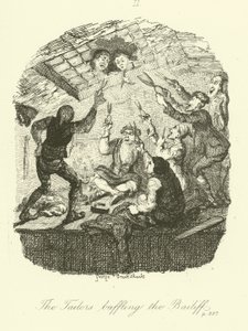 Ilustracja do Peregrine Pickle autorstwa Tobiasa Smolletta autorstwa after George Cruikshank