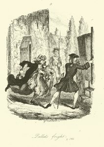 Ilustracja do Peregrine Pickle autorstwa Tobiasa Smolletta