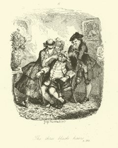 Ilustracja do Peregrine Pickle autorstwa Tobiasa Smolletta autorstwa after George Cruikshank