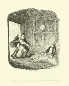 Ilustracja do Rodericka Random autorstwa Tobiasa Smolletta