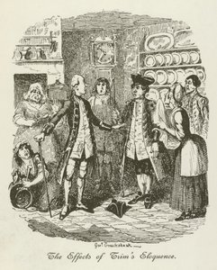 Ilustracja do Tristrama Shandy autorstwa after George Cruikshank