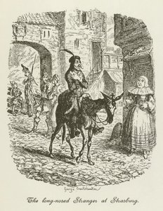 Ilustracja do Tristrama Shandy autorstwa after George Cruikshank