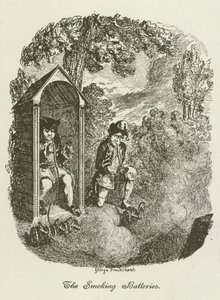 Ilustracja do Tristrama Shandy autorstwa after George Cruikshank