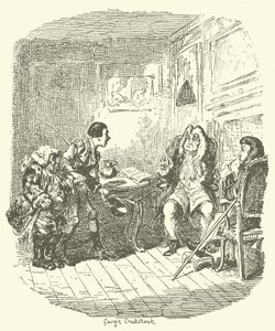 Ilustracja do Tristrama Shandy autorstwa after George Cruikshank