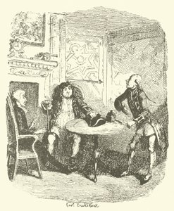 Ilustracja do Tristrama Shandy autorstwa after George Cruikshank