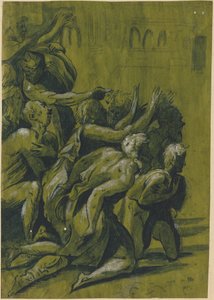 Dziewięć figurek autorstwa after Giuseppe Nicolo Vicentino