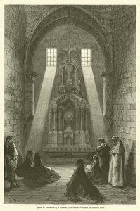 Kościół Santa Maria, w Illescas, niedaleko Toledo autorstwa Gustave after Dore