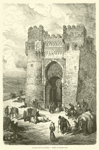Brama Słońca, Toledo autorstwa Gustave after Dore