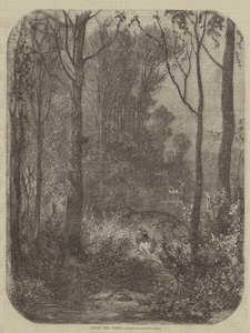Pod drzewami autorstwa Gustave after Dore