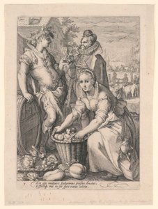 Cztery pory roku (jesień) autorstwa after Hendrik Goltzius