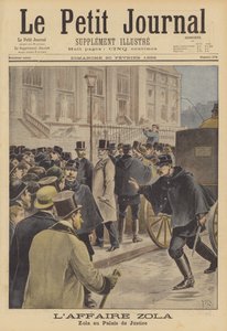 Emile Zola w Pałacu Sprawiedliwości