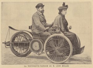 Wózek tandemowy Leon Bollee autorstwa after Henri Meyer