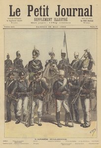 Żołnierze Armii Włoskiej autorstwa after Henri Meyer