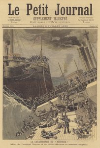 Zatonięcie HMS Victoria autorstwa after Henri Meyer