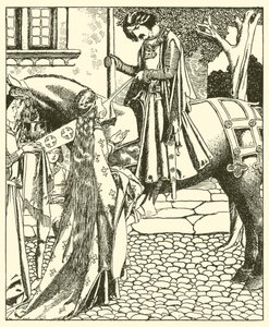 Sir Launcelot i Elouise the Fair