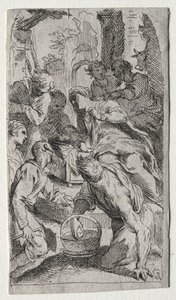 Narodzenie Chrystusa autorstwa after Jacopo Palma il Giovane