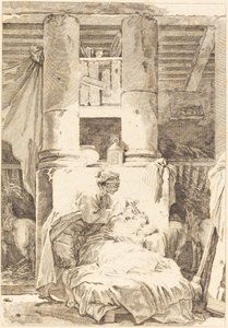 muletier autorstwa after Jean Honoré Fragonard