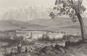 Liban i Baalbec autorstwa after John Douglas Woodward