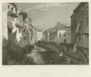 Grenada, z Wieżą autorstwa after John Frederick Lewis
