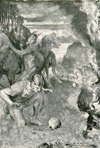 Beowulf odnajduje głowę Aschere